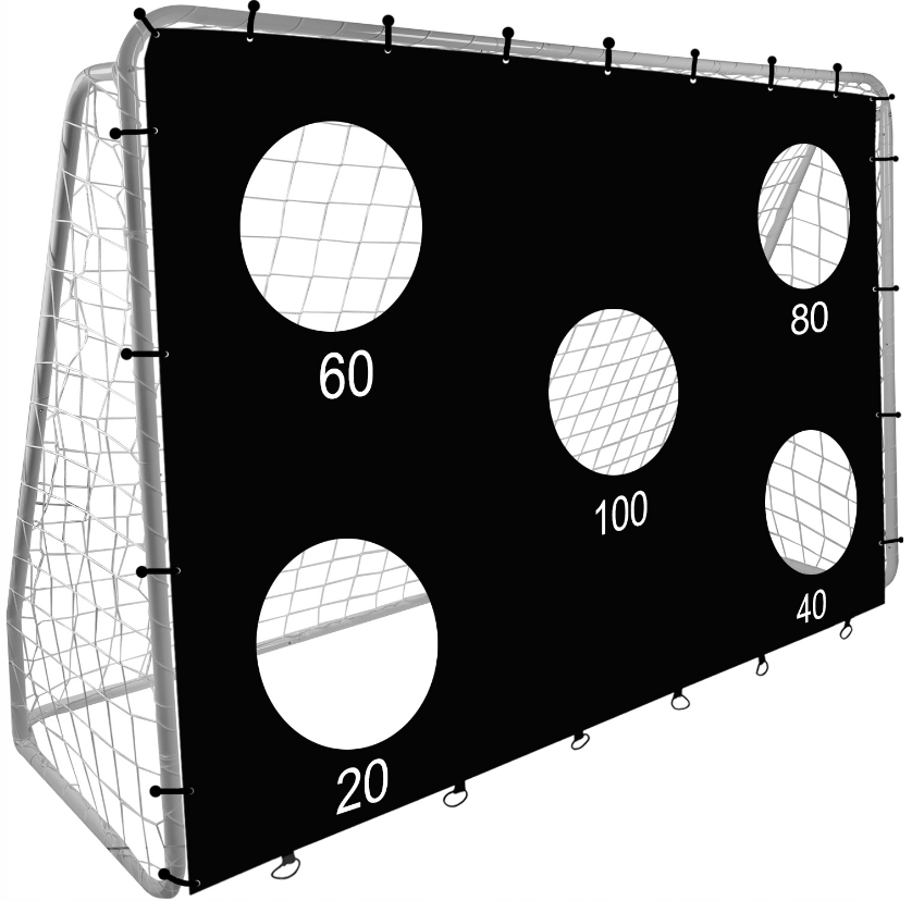 Переносні футбольні ворота тренувальні 240x170x85см (Польща) Київ - фото 5