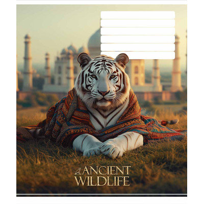 Зошит Школярик Ancient wildlife 24 аркуша клітинка (024-3547K) Вінниця - фото 2