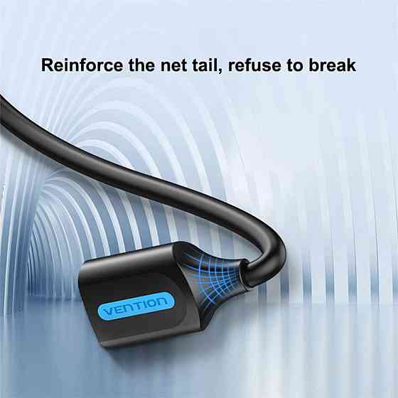 Кабель Vention USB 2.0 A "тато" - A "мама" Extension Cable 1.5M black PVC Type CBIBG Одеса