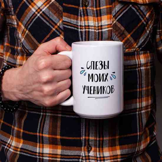 Кружка Слезы моих учеников 420 мл Винница