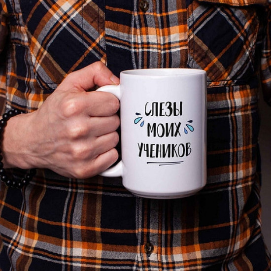 Кружка Слезы моих учеников 420 мл Винница - изображение 2