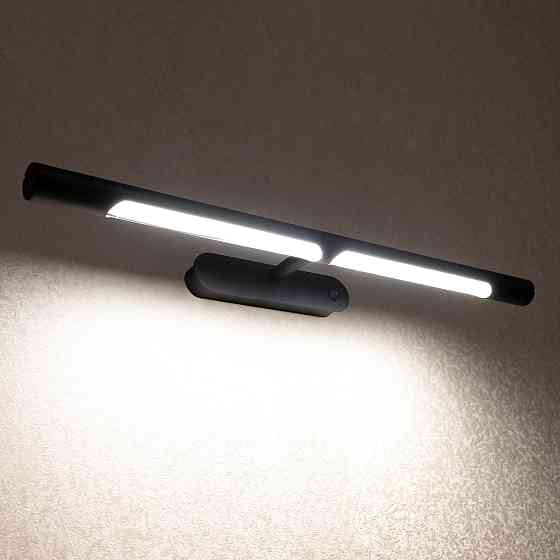 Світильник настінний 8w MSK Electric Linea підсвітка дзеркал/картина чорна 4000K NL 6113 BK Одеса