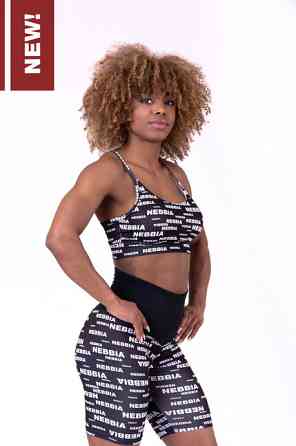 Жіночий міні-топ Nebbia X SEAQUAL TM 773 - розмір M / чорний Київ