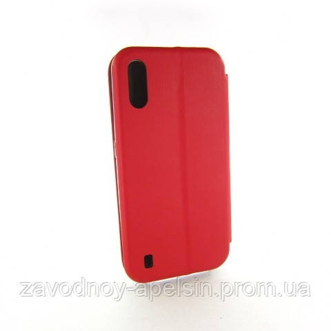 Чохол книжка Samsung A01 A015 підставка червоний Одеса - фото 2