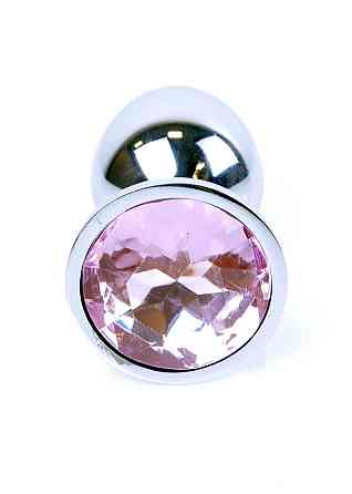Анальна пробка Jewellery Silver PLUGPink Sex Aura Київ