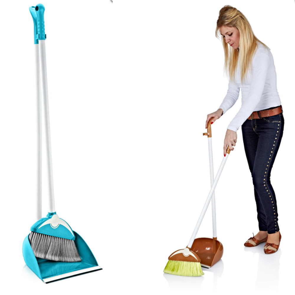 Совок с щеткой для мусора (Лентяйка) Irak Plastik - 315 Одесса - изображение 1