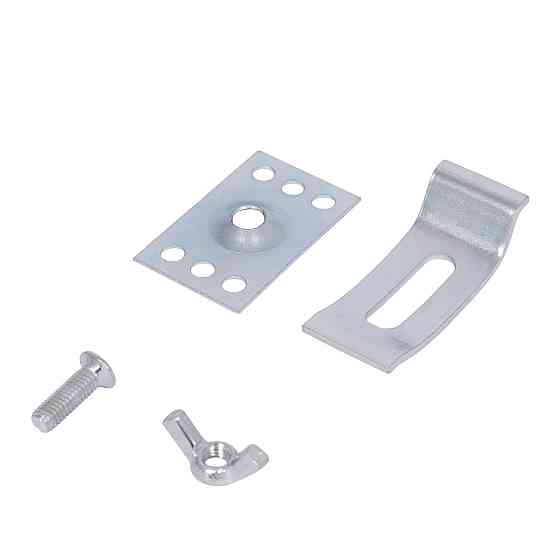 Комплект креплений для мойки под столешницу Chrome Lidz LIDZ033CRM48683 металлический Київ