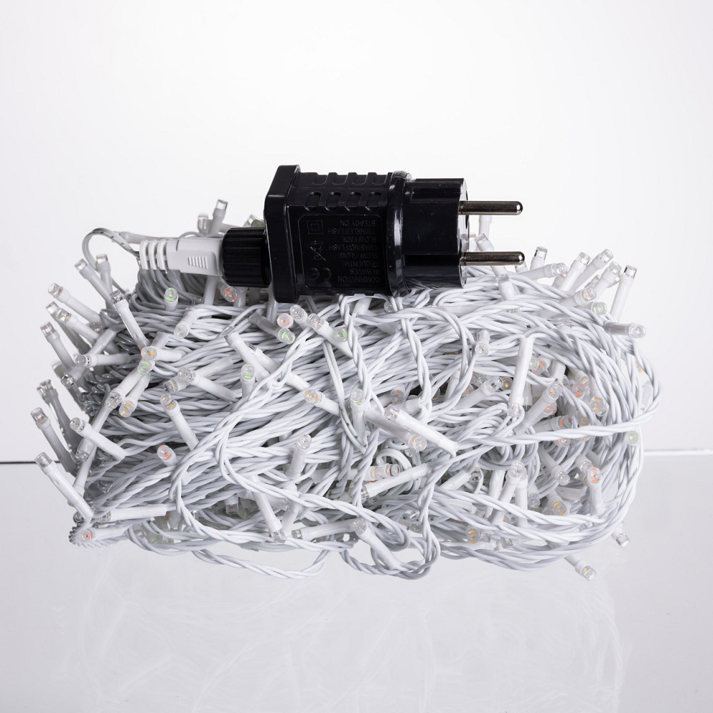 Garlando Гірлянда Різдвяна фея вулична 50 м 500 LED білий провід Мультиколір CF500L50MWML Коломыя - изображение 5