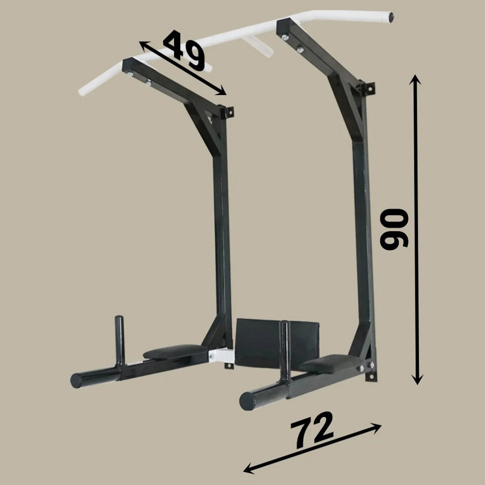 Спортивный настенный турник + брусья + пресс 4 в 1 А203 для дома Киев - изображение 4