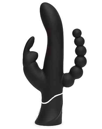Потрійний вібратор Happy Rabbit Triple Curve Sex Aura Київ