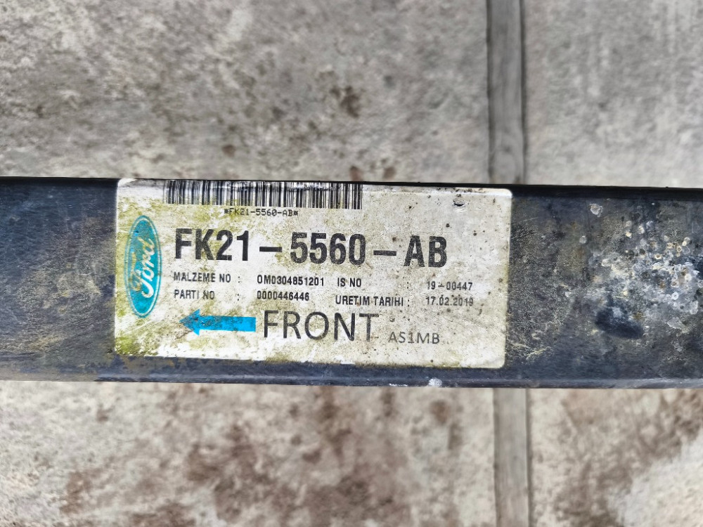 Ресора задня Ford Transit Custom L2 2012-2018 (FK21-5560-AB) Ковель - изображение 3