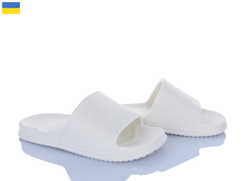Белые женские шлепанцы ТМ пенка ЭВА 38 Одесса - изображение 2