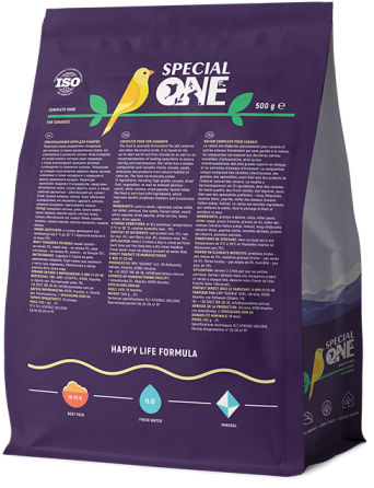 Полнорационный корм для канареек Special One корм для декоративной птицы, 500 г Винница