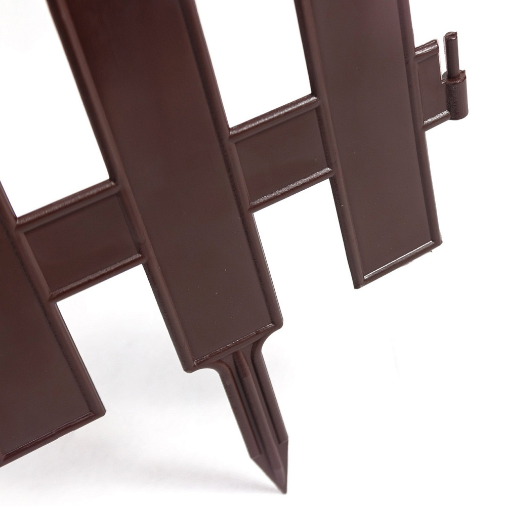 Паркан декоративний коричневий 39,5 см × 27 см Дніпро - фото 9