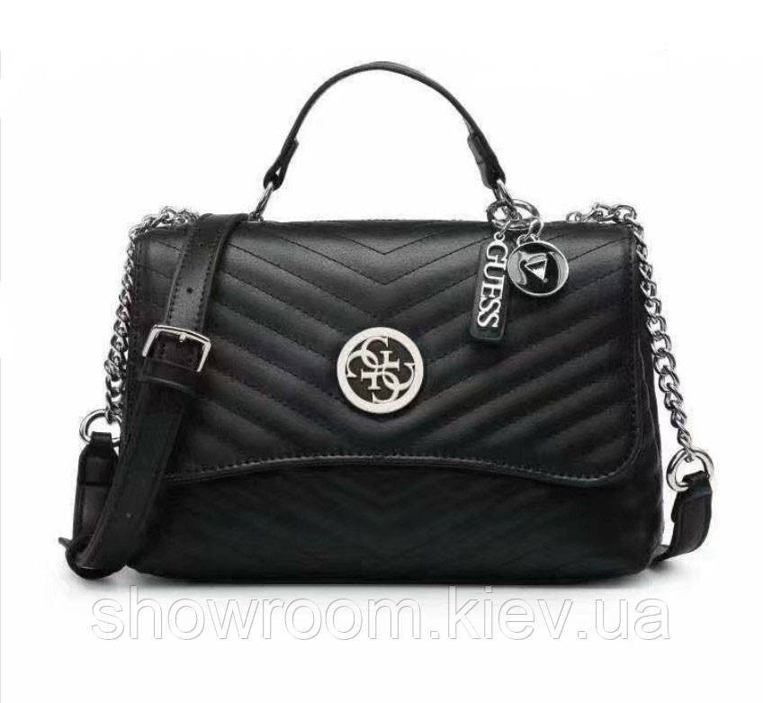Женская сумка на плечо Guess (121) черная Киев - изображение 1