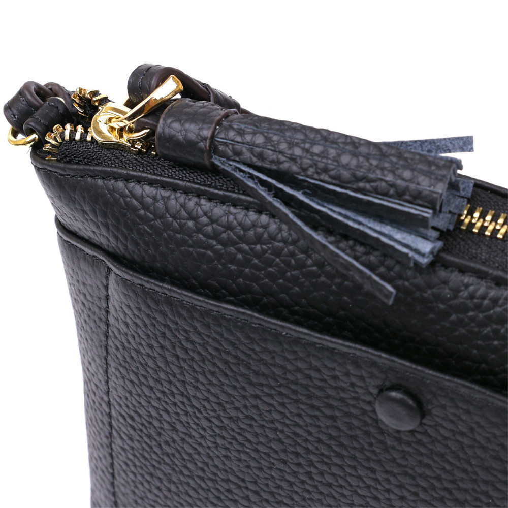 Женская кожаная сумка Vintage 20488 Черный Киев - изображение 4