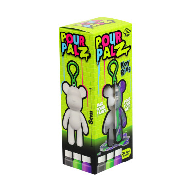Набір для творчості ToyMonster Pour Palz Флюїд Арт - Брелок Ведмедик (GS-G08162) Вінниця - фото 7