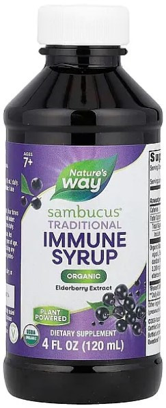 Чорна бузина органік  Nature's Way Sambucus 120 мл Київ - фото 1