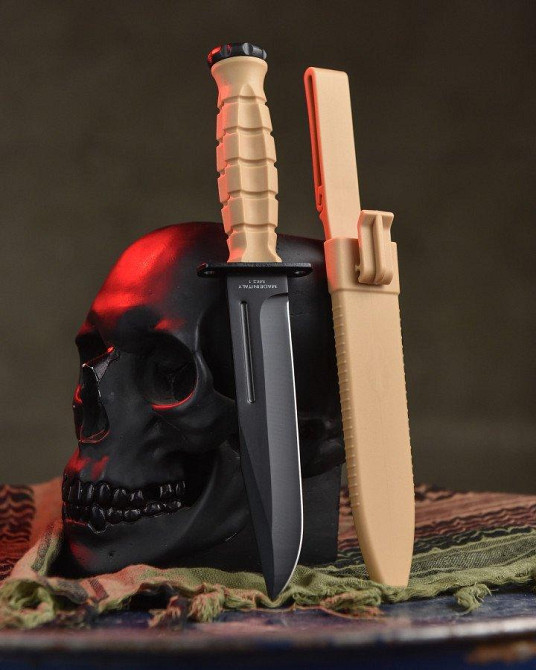 Бойовий ніж Тактичний ніж із чохлом ВТ7615 Одеса - фото 1