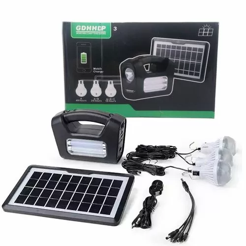 Фонарь (станция) BL-80173 + 3 лампы + Powerbank + ЗУ220В (3 режима) Винница - изображение 1