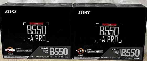 Материнская плата : MSI B550- A , PRO Киев