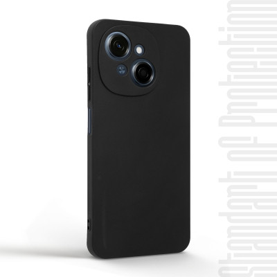 Чохол до мобільного телефона Armorstandart Matte Slim Fit Tecno Spark Go 1 (KL4) Camera cover Black (ARM81202) Вінниця - фото 2