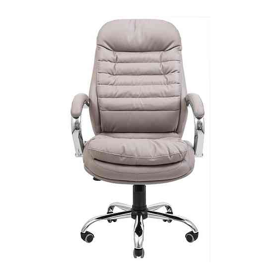 Офісне крісло керівника Richman Valencia Kanzas Хром M1 Tilt Сірий Київ