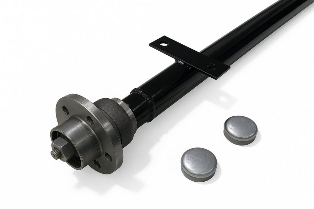 Балка Ось 155 см для прицепа под Жигулевское колесо усиленная труба 4 мм Винница - изображение 4