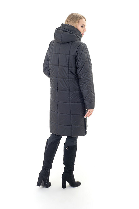 Жіноча чорна куртка Київ - фото 4