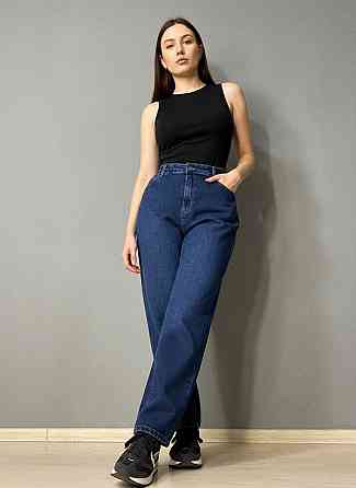 Джинси жіночі Sherocco 3336 Mom Relax супер батал темно-сині, темно-синій, 42., 42, 110 см, 135 см Київ