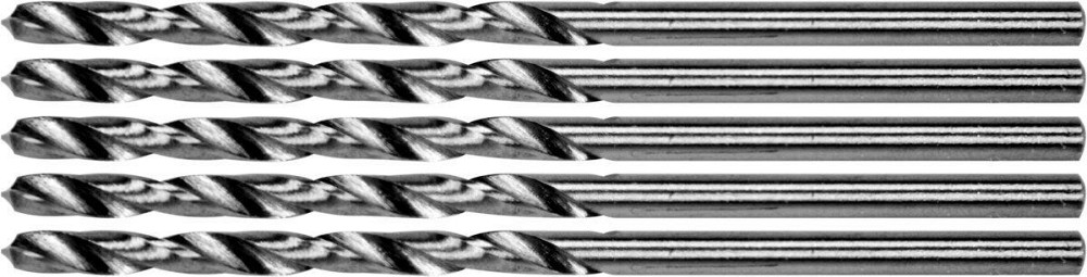 Свердло по металу PREMIUM YATO: HSS 4241, до нержав. і високолегов сталі,литва Ø=2.4х60мм, 5 шт[100] Одесса - изображение 1