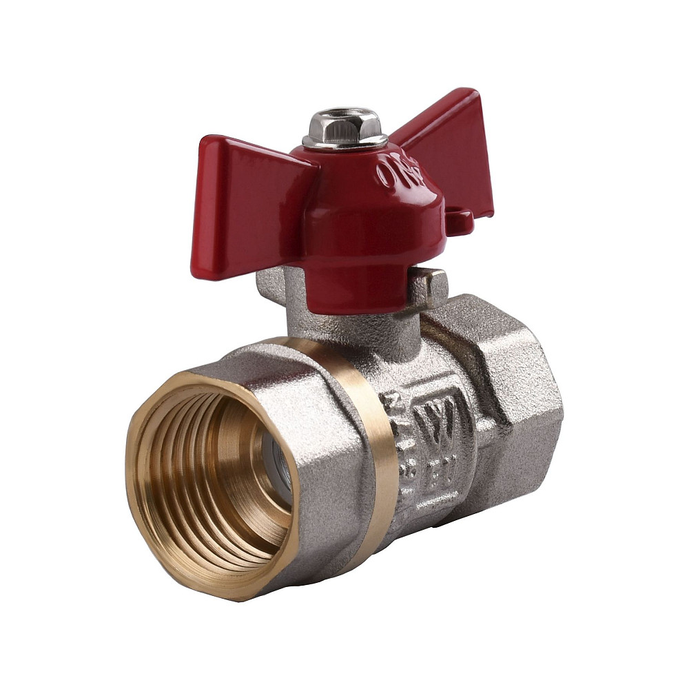 Кран кульовий прямий WATER VALVE 3/4″ ВВ КБ NV-V Q001 Тернополь - изображение 1