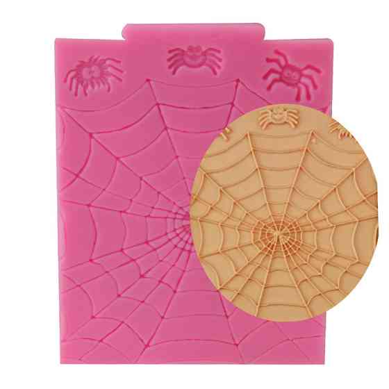Молд силиконовый Паутина 130 на 104 см розовый Киев