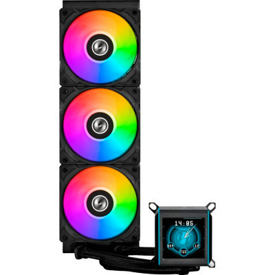 Система рідинного охолодження Lian Li Galahad II LCD SL-INF, 360 Black (G89.GA2ALCD36INB.00) Вінниця - фото 2