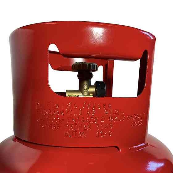 Газовый металлический баллон 27 литров с предохранительным клапаном. Киев