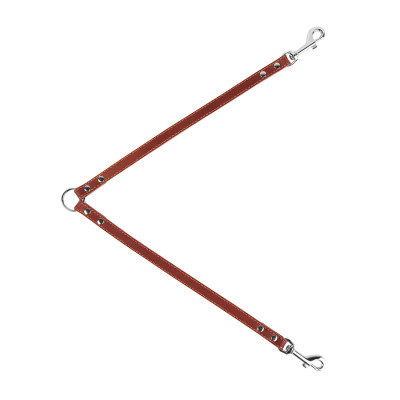 Повідець для собак Collar спарка Ш 10 мм Д 40 см коричневий (00426) Вінниця - фото 1