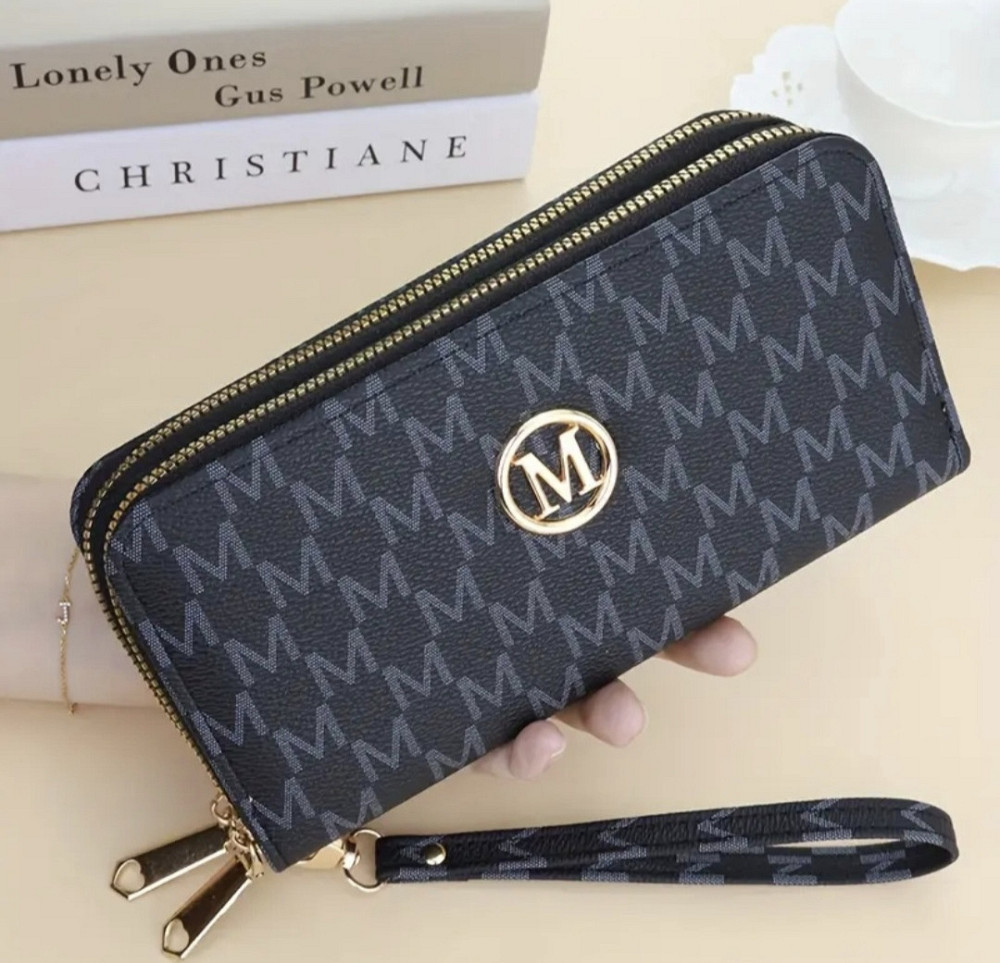 Гаманець жіночий великого розміру Чорний Сміла - фото 7