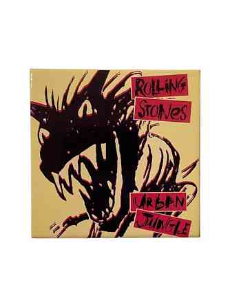 Магніт металевий "Rolling Stones" 6х6 см Рівне