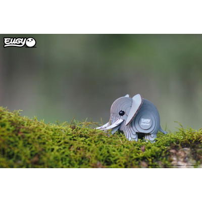 Пазл Eugy 3D Зоопарк Слон (XEG-010) Винница - изображение 7