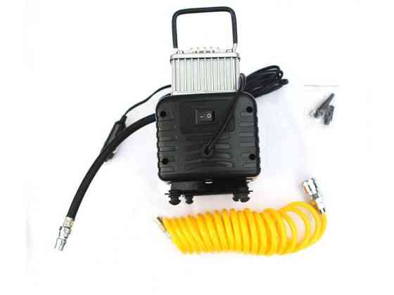 Автомобільний компресор двопоршневий КВАНТ 13005B 12В з аналоговим датчиком тиску Харків