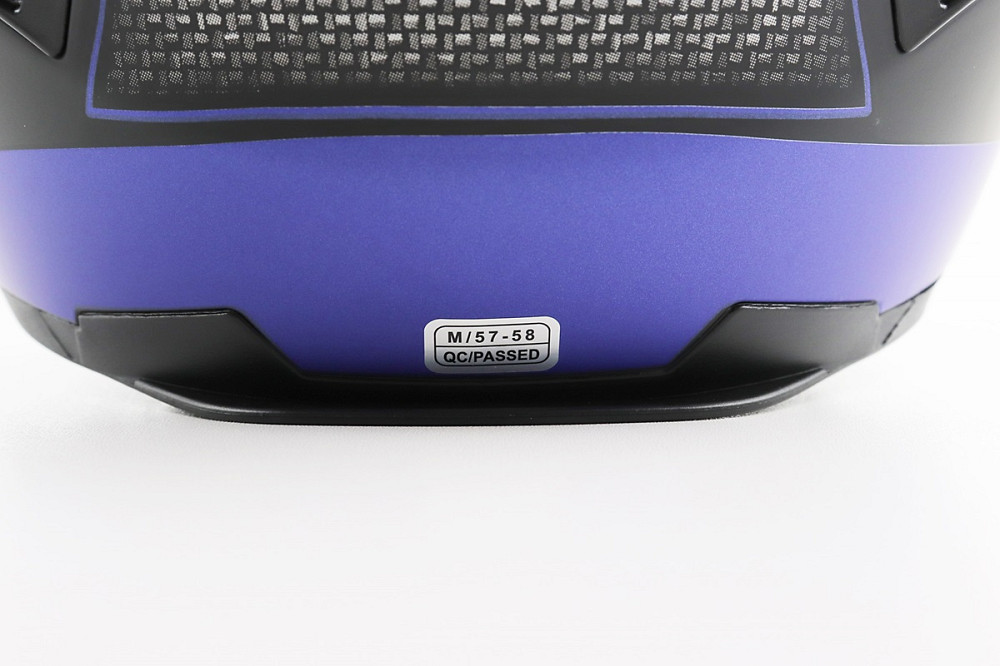 Шолом інтеграл, закритий+окуляри BLD-М61 М (57-58см), ЧОРНО-СИНІЙ Киев - изображение 8