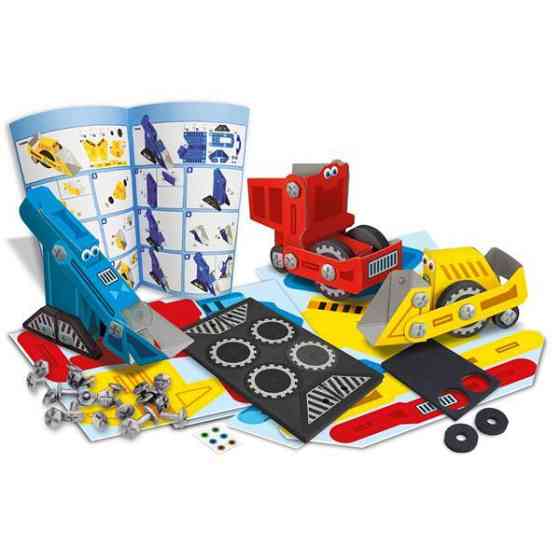 Набір для складання 4M Будівельна техніка з картону (00-04673) Харків