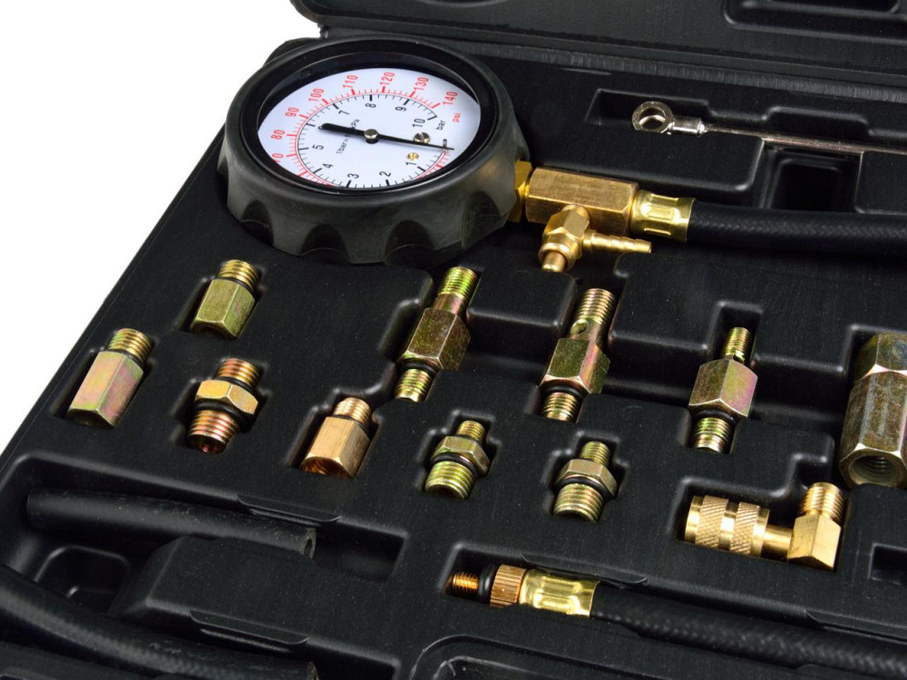 Компресометр бензинового двигуна "GEKO" 0-10 бар, комплект 20 штук, №4 Київ - фото 3