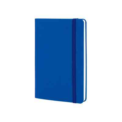 Книга записная Optima А5 VIVELLA, мягкая обложка, резинка, белый блок линия, синий (O27104-02) Винница