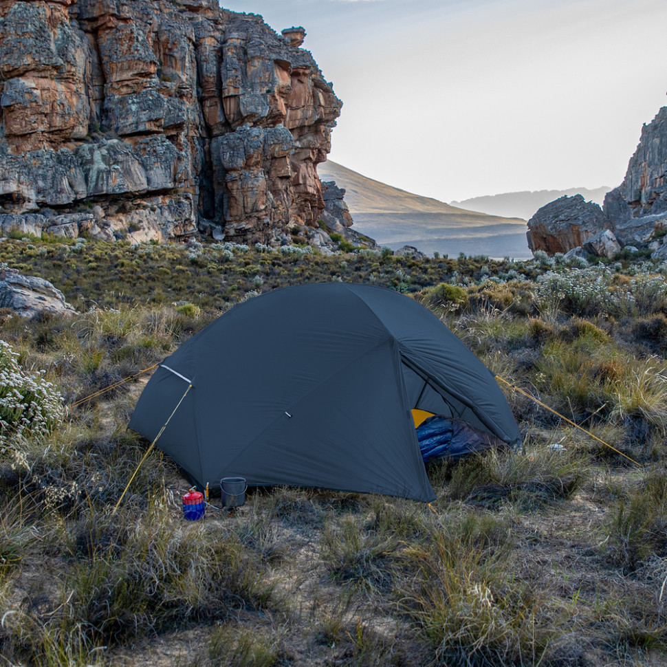 Намет двомісний легкий Naturehike Mongar UL NH19M002-J (Темно-синій) Київ - фото 10