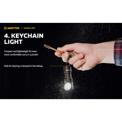 Фонарь Armytek Wizard C1 Pro Magnet USB (F09001C) Винница - изображение 7