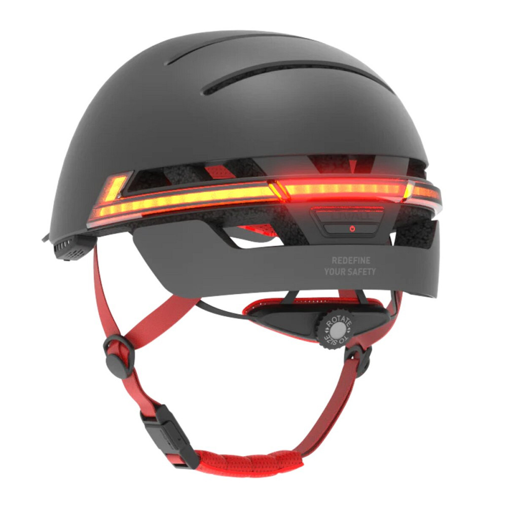 Захисний шолом Livall BH51M NSO (L) Black (57-61см), акустика JBL, мікрофон, сигнали поворотів та стопів, додаток, пульт BR80, застібка, Bluetooth (LI Киев - изображение 2