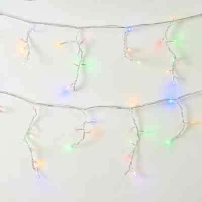 Гірлянда YES! Fun Бахрома 84 LED Різнокольорова 2 м Статична Конектор (974847) Вінниця