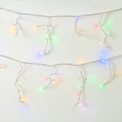 Гірлянда YES! Fun Бахрома 84 LED Різнокольорова 2 м Статична Конектор (974847) Вінниця - фото 1