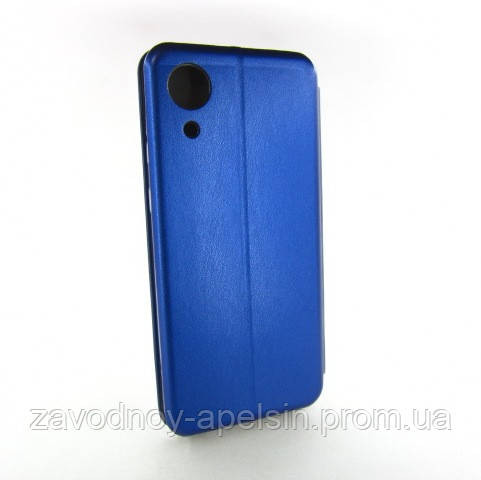 Чехол книжка Подставка Samsung A03 Core A032 (синий) Одесса - изображение 2